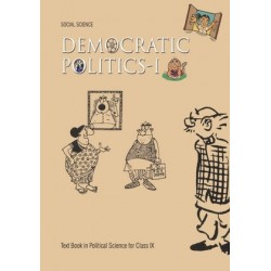 Democratic Politics english book for class 9 Published by